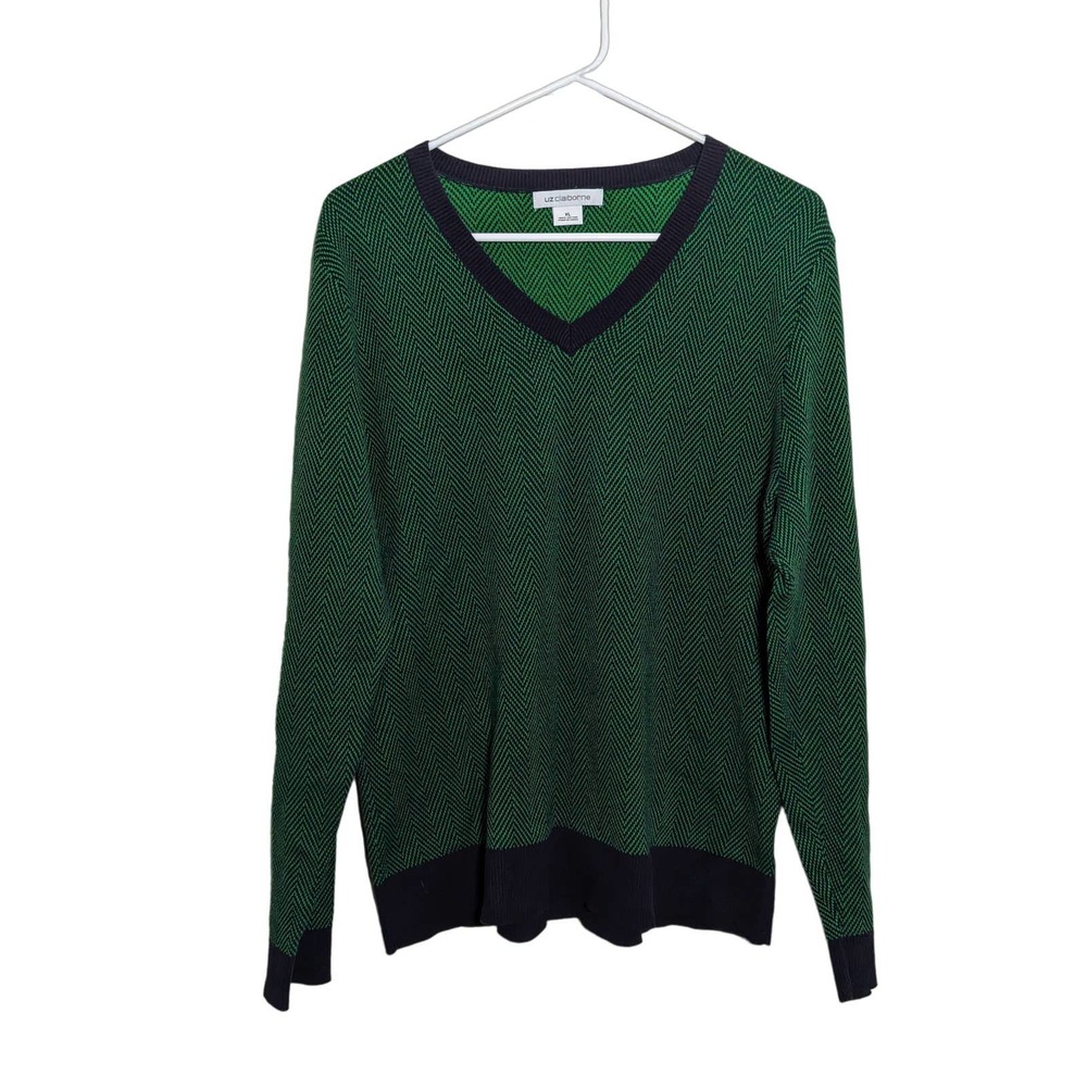 Liz Claiborne Women's Green Sweater Size XL